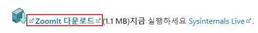 줌잇(zoomit) 다운로드 및 사용 방법 1분 정리
